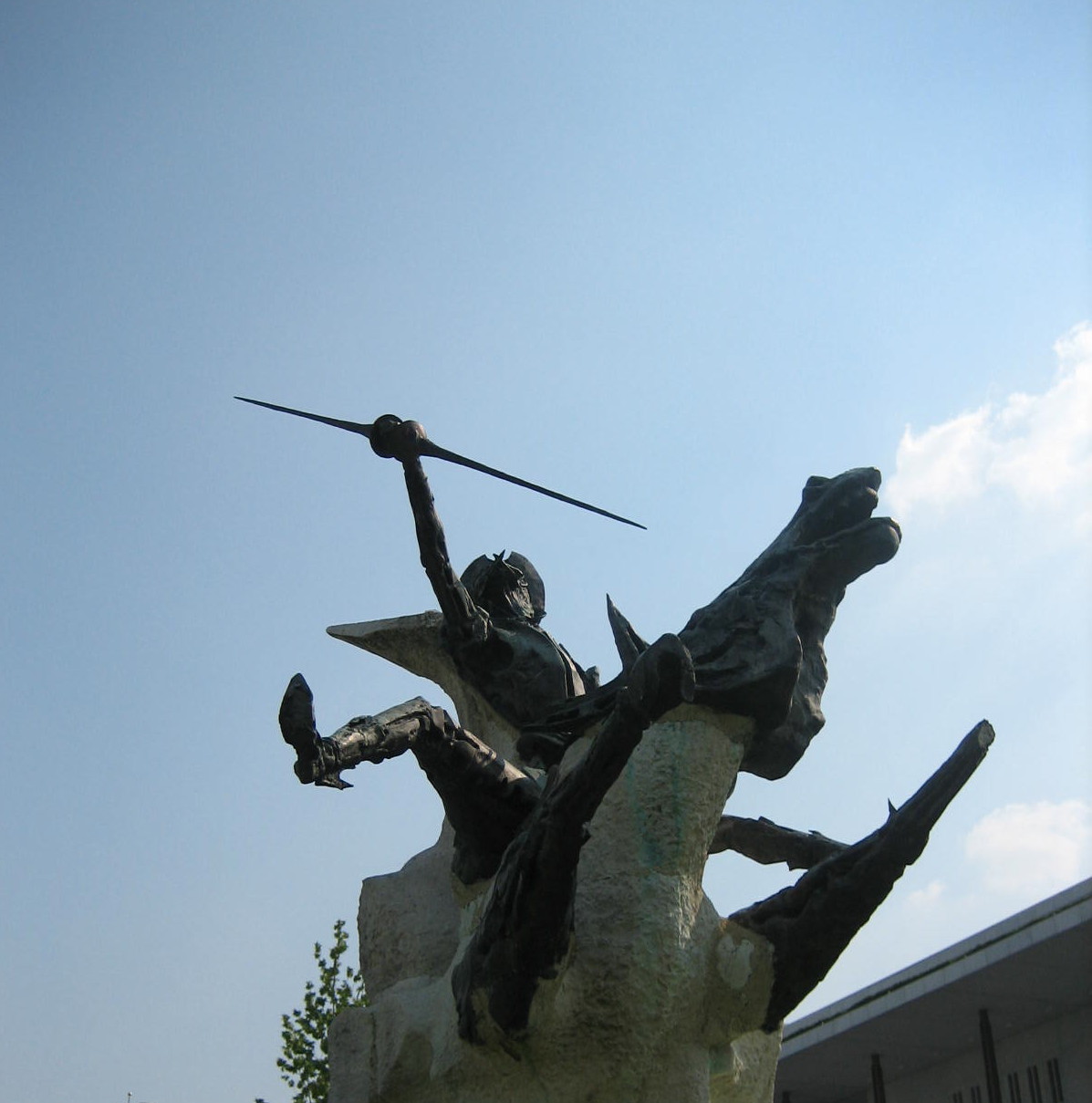 Don Quijote outside Kennedy Center. Autor, mjlaflaca