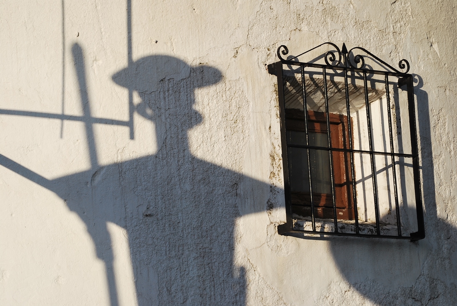 La sombra de Don Quijote. Autora, Maite Moya Díaz - Pintado