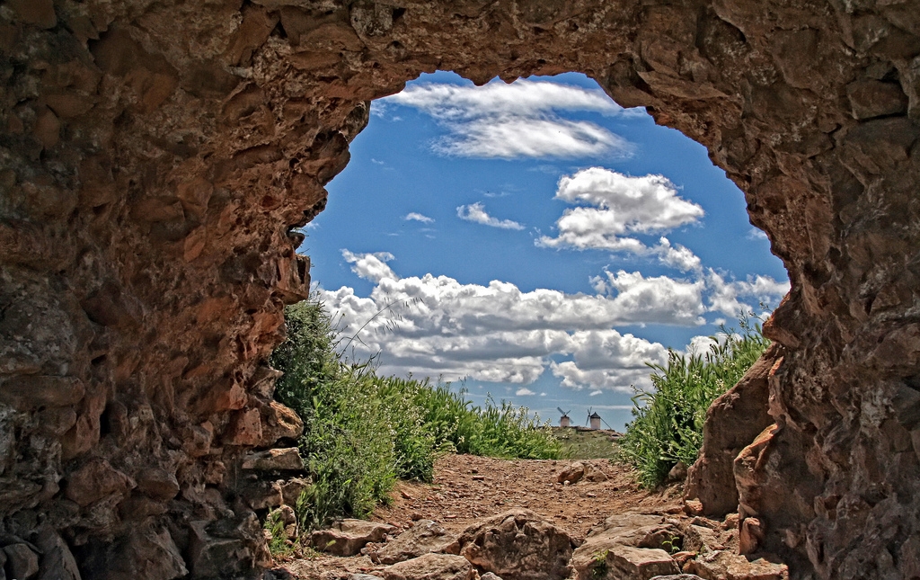Entrada a La Mancha. Autor, José Rodríguez