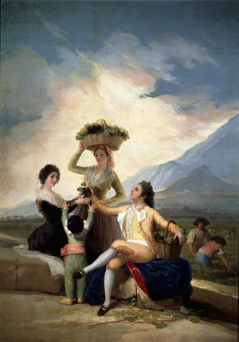 La vendimia, o El Otoño. Francisco de Goya y Lucientes. 1786