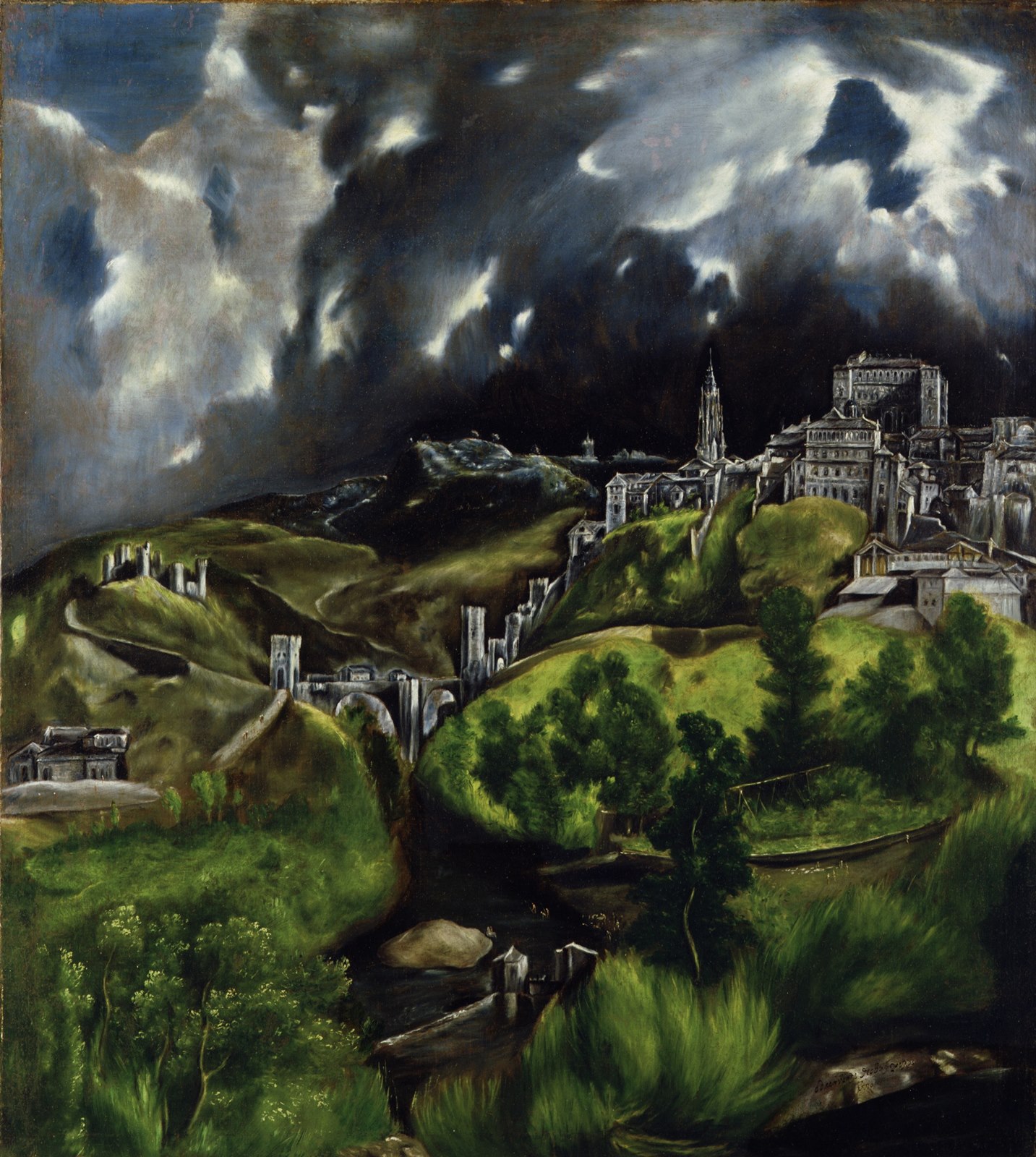 Vista de Toledo. Metropolitan Museum of Art, New York