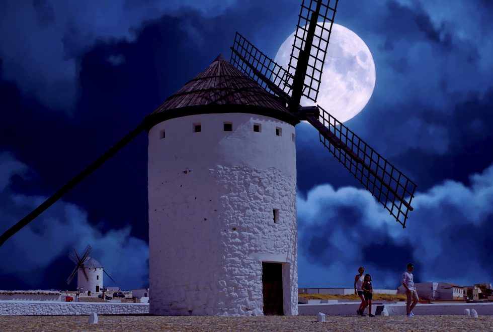 Una de gigantes... molinos de viento Turismo en Castilla La Mancha