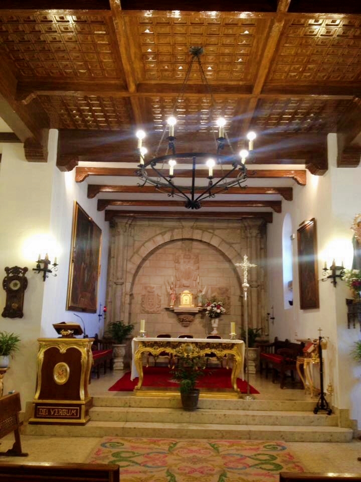 Arco retablo de la capilla de san Pedro, Fuenllana