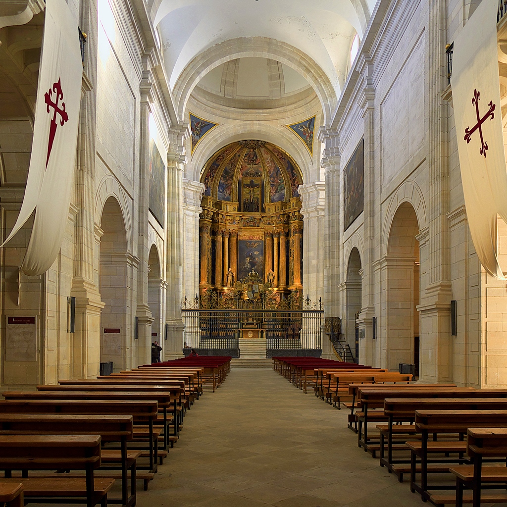 Interior de la iglesia del Monasterio de Uclés