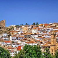 Alcala del Jucar rio Jucar