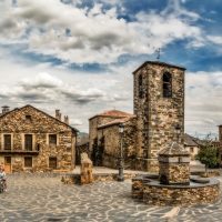 Pueblos de la arquitectura negra en Guadalajara